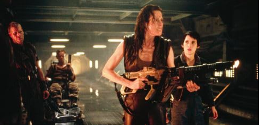 Ellen Ripley et sa bande de bras cassées dans Alien Resurrection