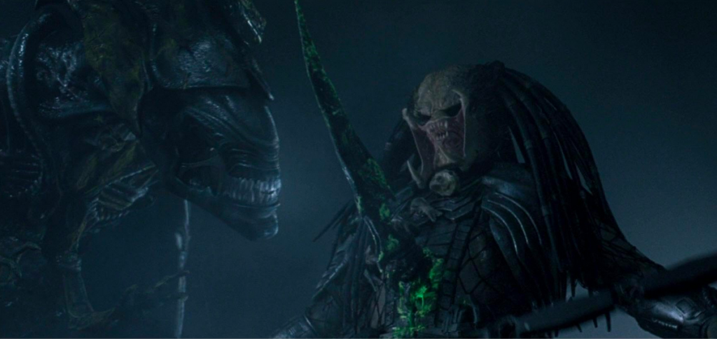 Un xénomorphe tue un Predator dans Alien vs. Predator