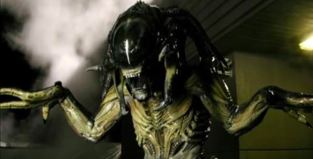 La pauvreté du design du xénomorphe predator, avec des dedlocks... dans Alien vs. Predator - Requiem