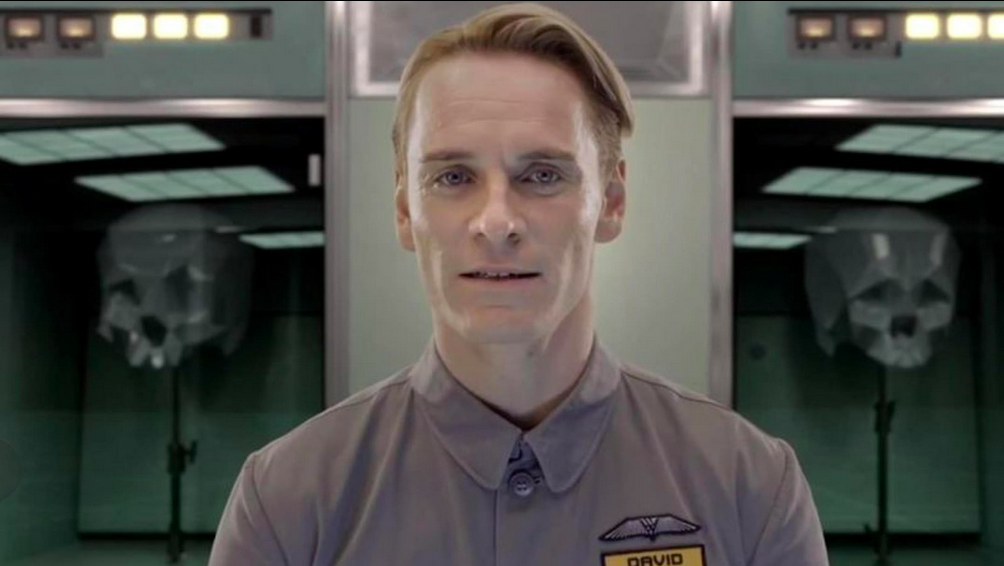 Michal Fassbender dans Prometheus