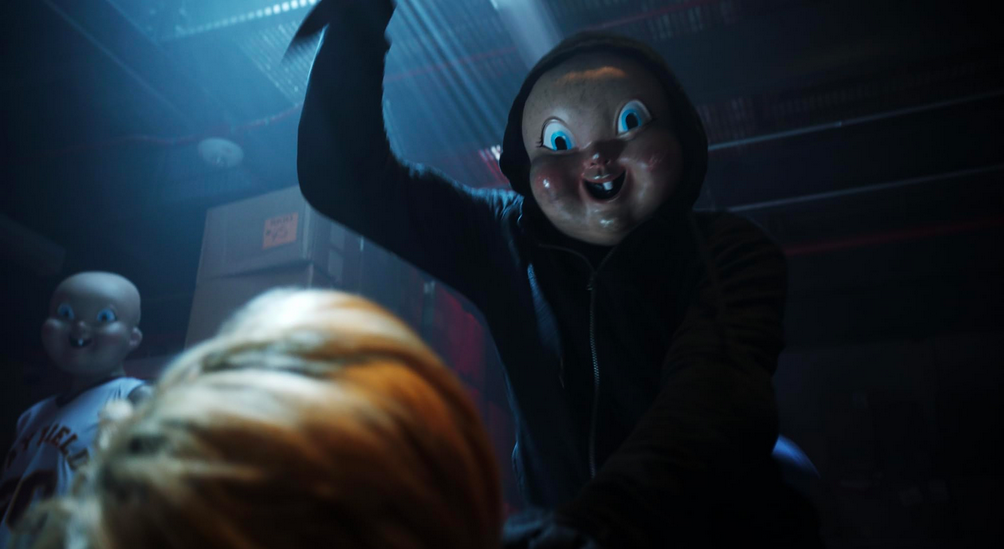 Le tueur masqué dans Happy Death Day 2U