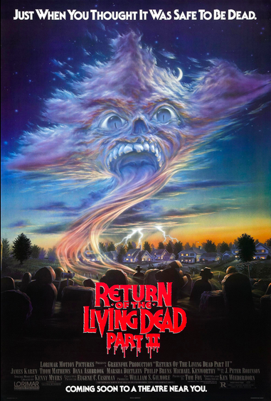 Affiche de Return of the Living-Dead : Part II