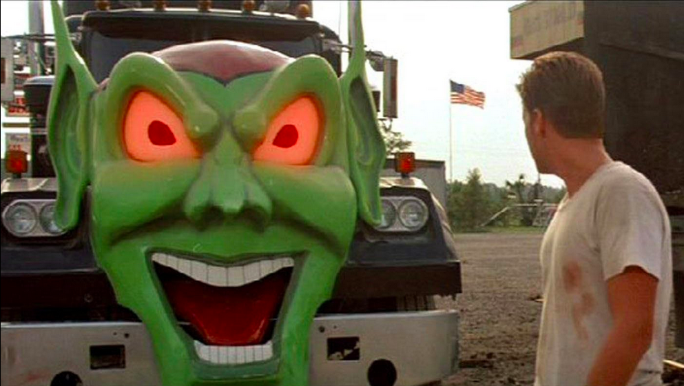 Emilio Estevez et le camion possédé dans Maximum Overdrive