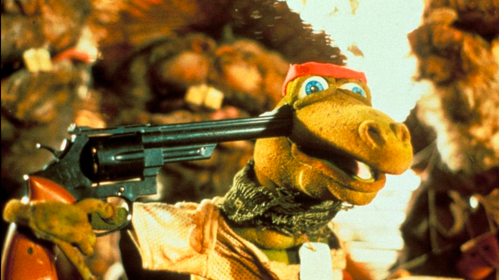 Le crocodile suicidaire dans Meet the Feebles