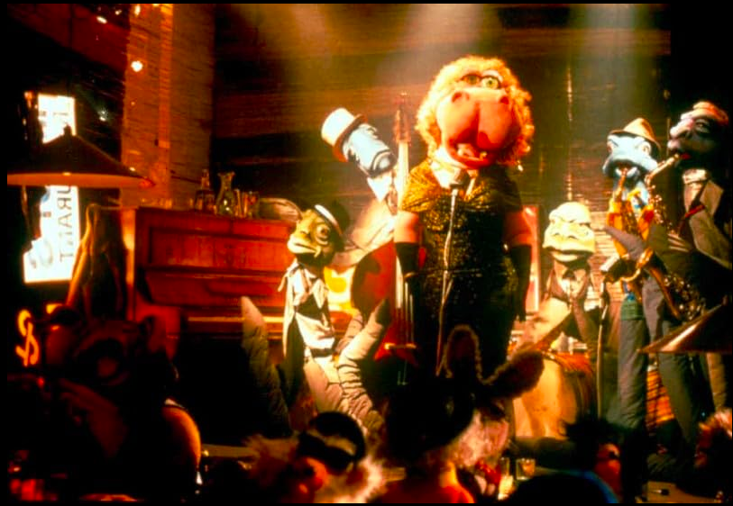 Une séequence dans un bar dans Meet the Feebles