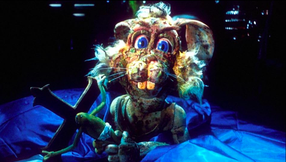 Le lapin `a la myxomatose dans Meet the Feebles