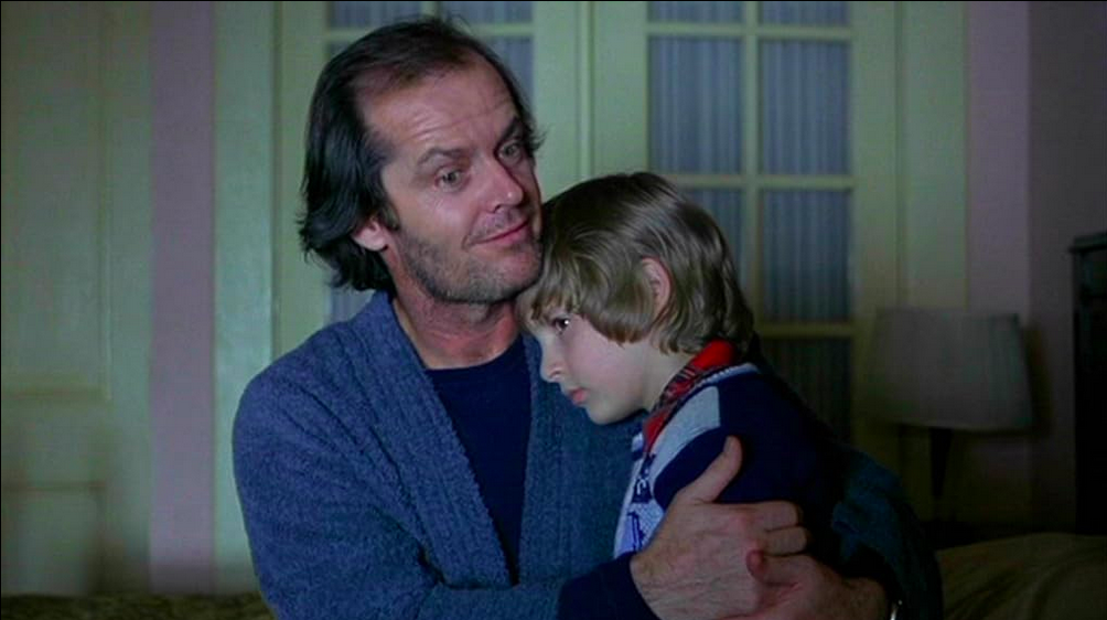 Jack Nicholson et Danny Lloyd
