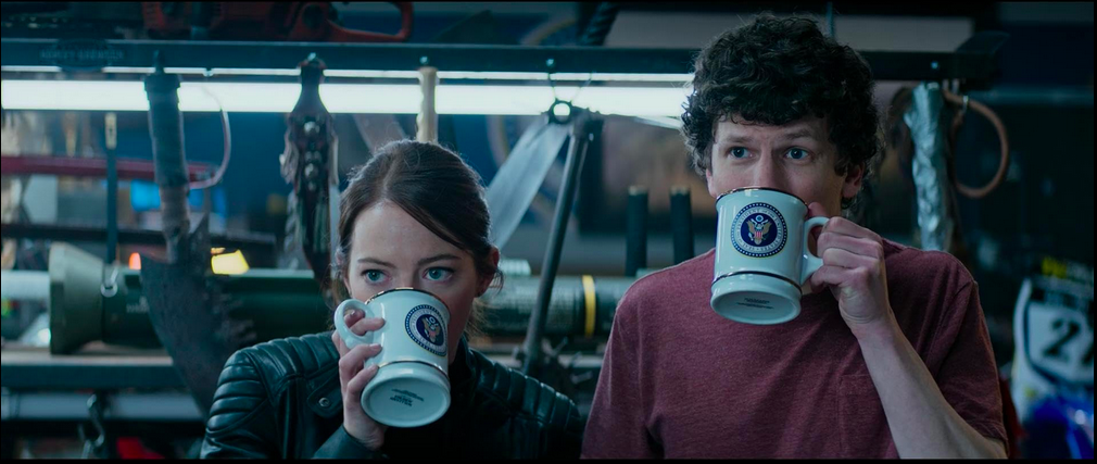 Emma Stone et Jesse Eisenberg